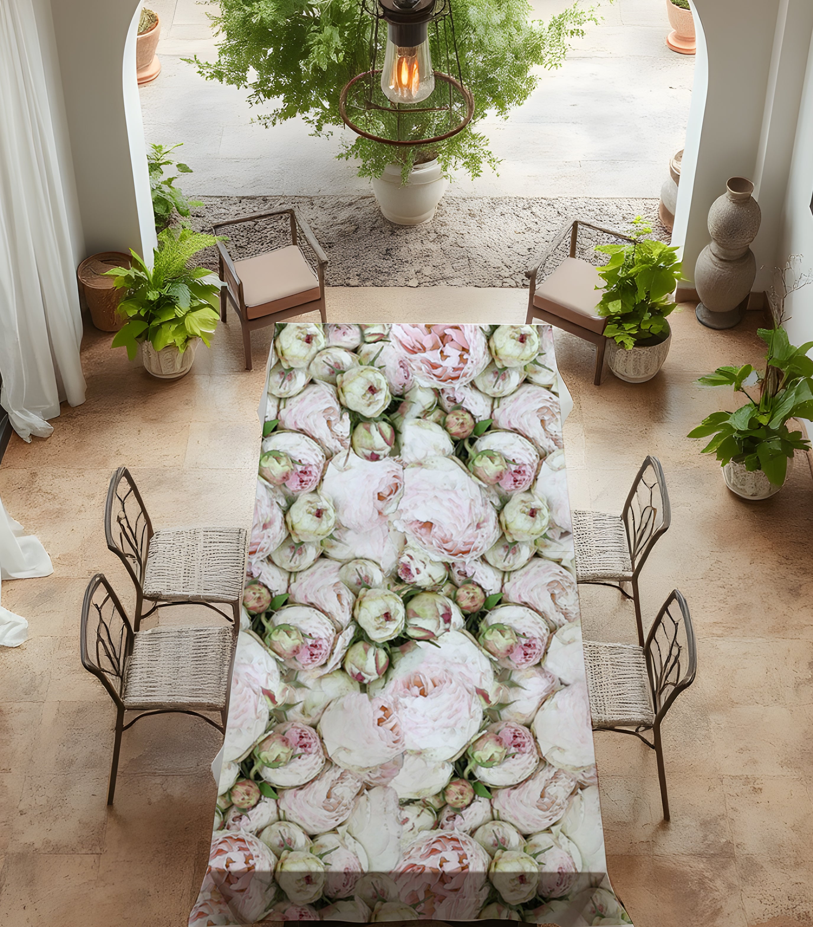 Peony Tablecloth 3 m