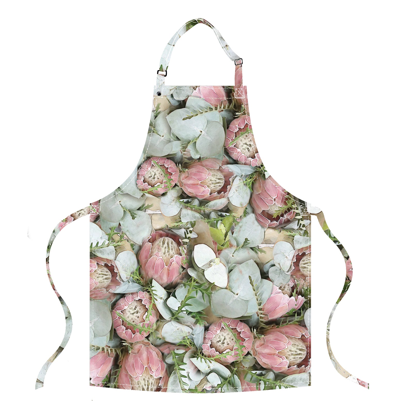 Apron in Soft Pink Protea