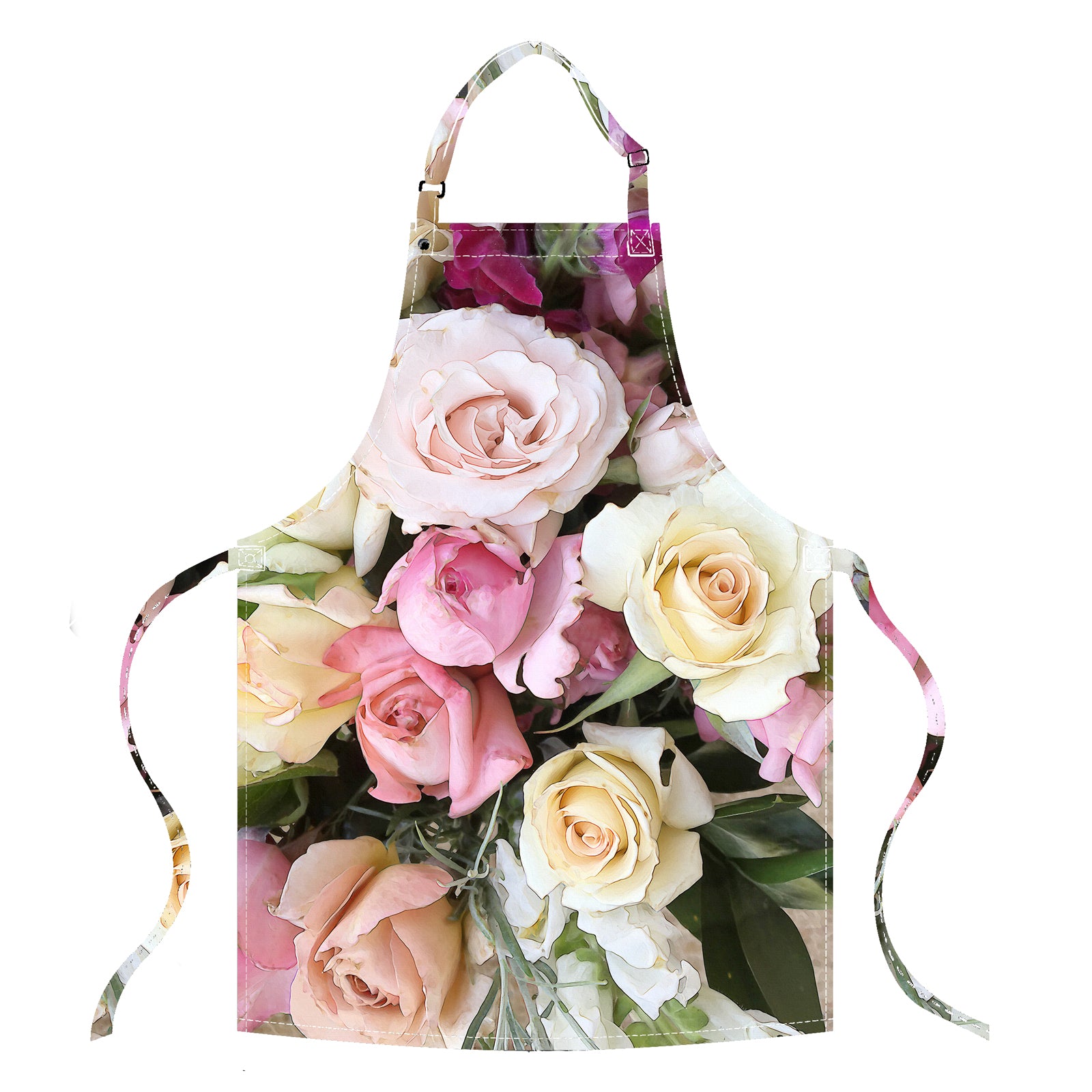 Apron in Rose Garden