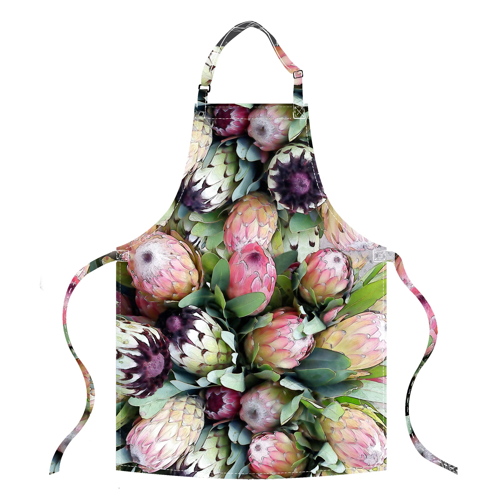 Apron in Busy Protea