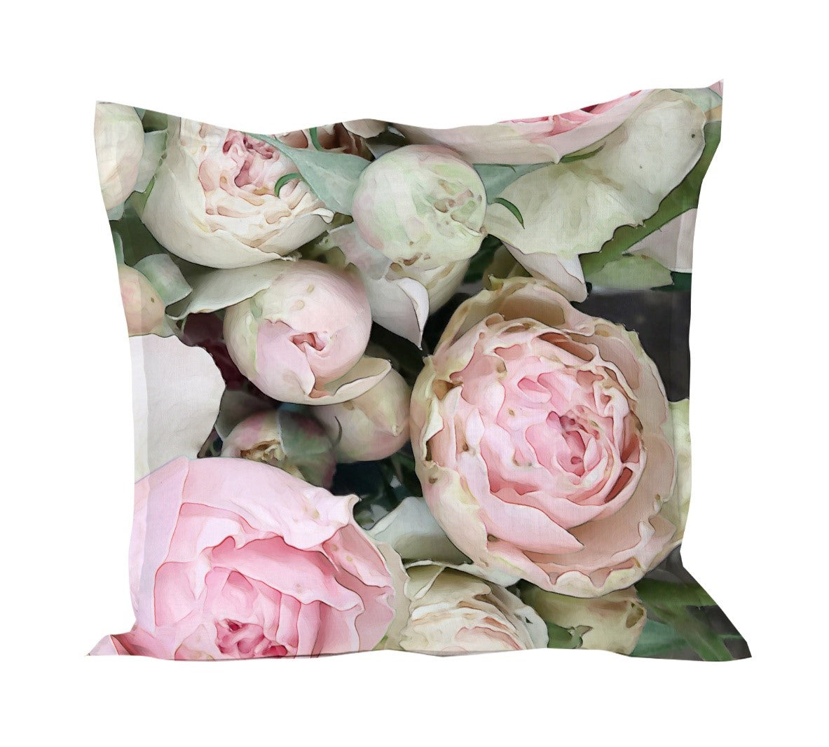 Cushion cover in Soft Pink Rose