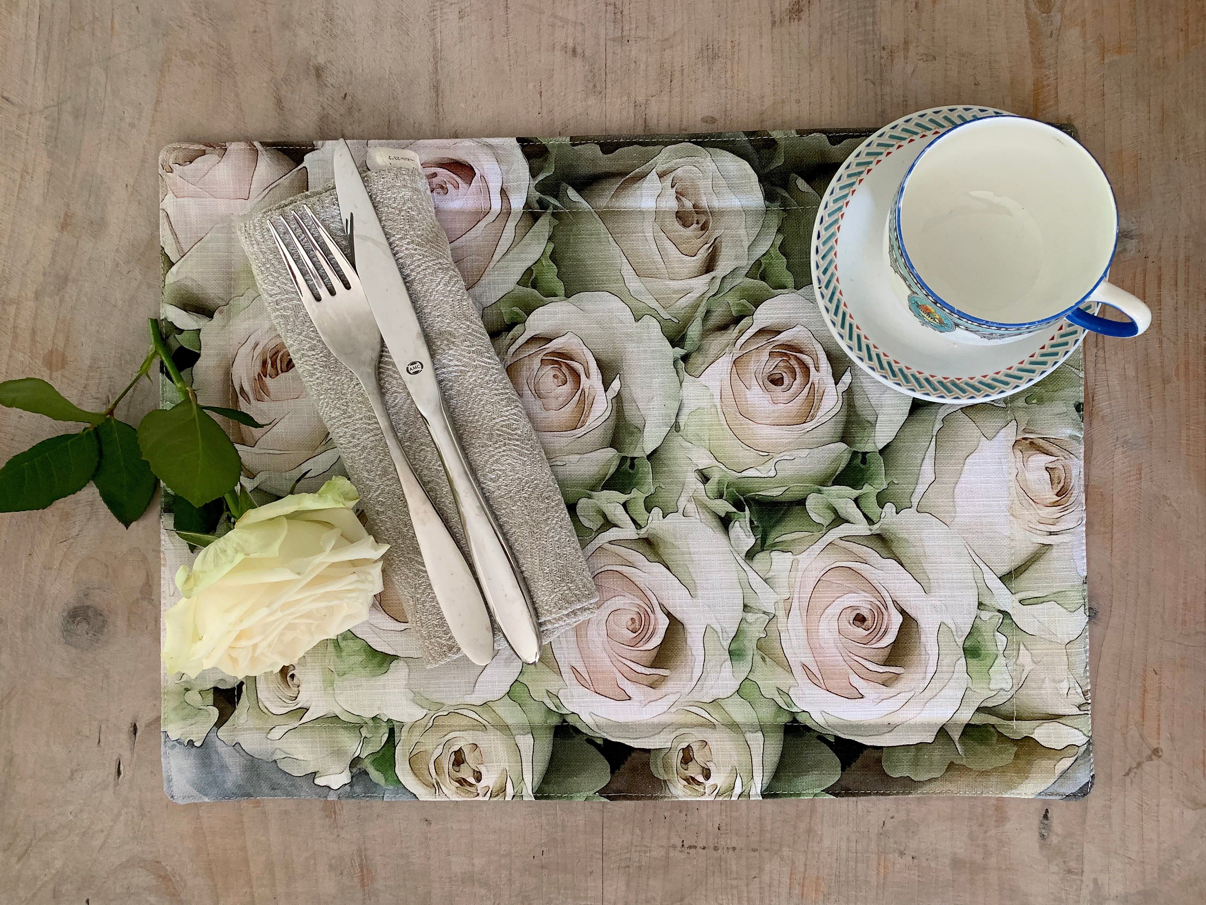 Placemat (set of 4) in Vintage Rose