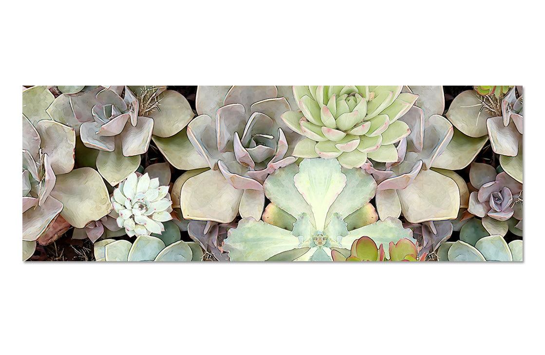 Table Runner in Succulent in Soil