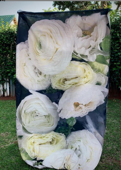Tablecloth in Ranunculus Yellow