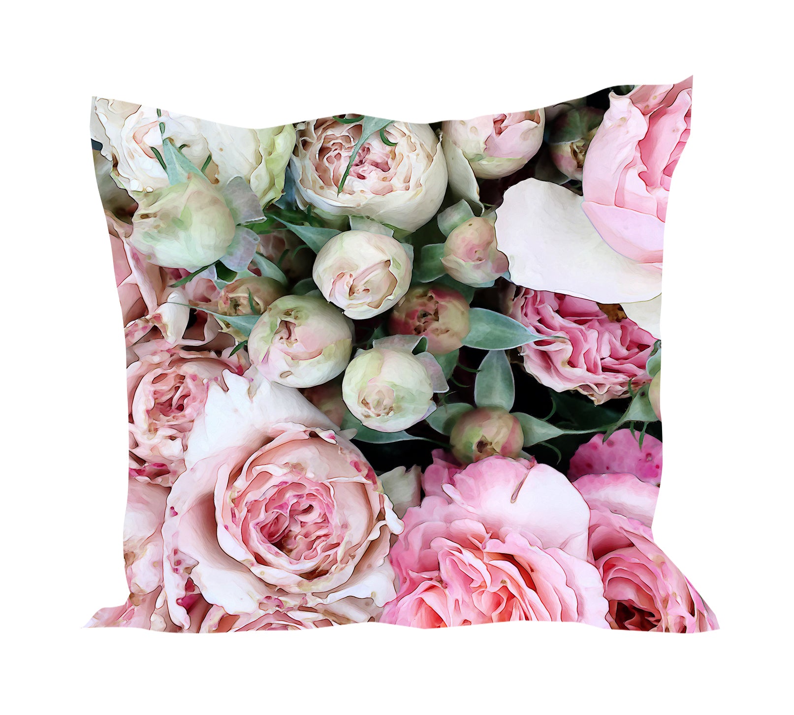 Cushion cover in Soft Pink Rose