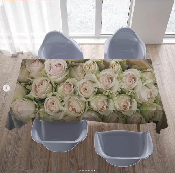 Tablecloth in Vintage Rose