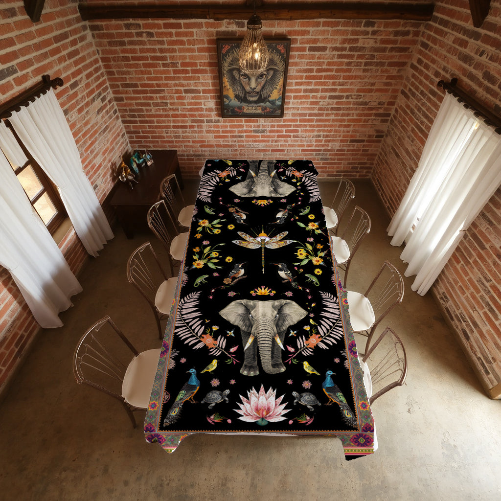Elephant Duo Tablecloth