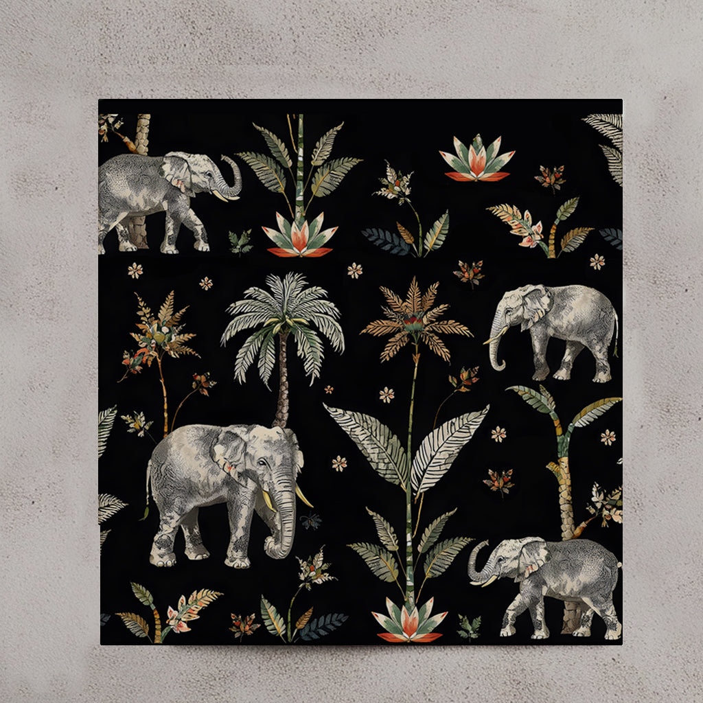Ellies and Palms Napkins set of 4