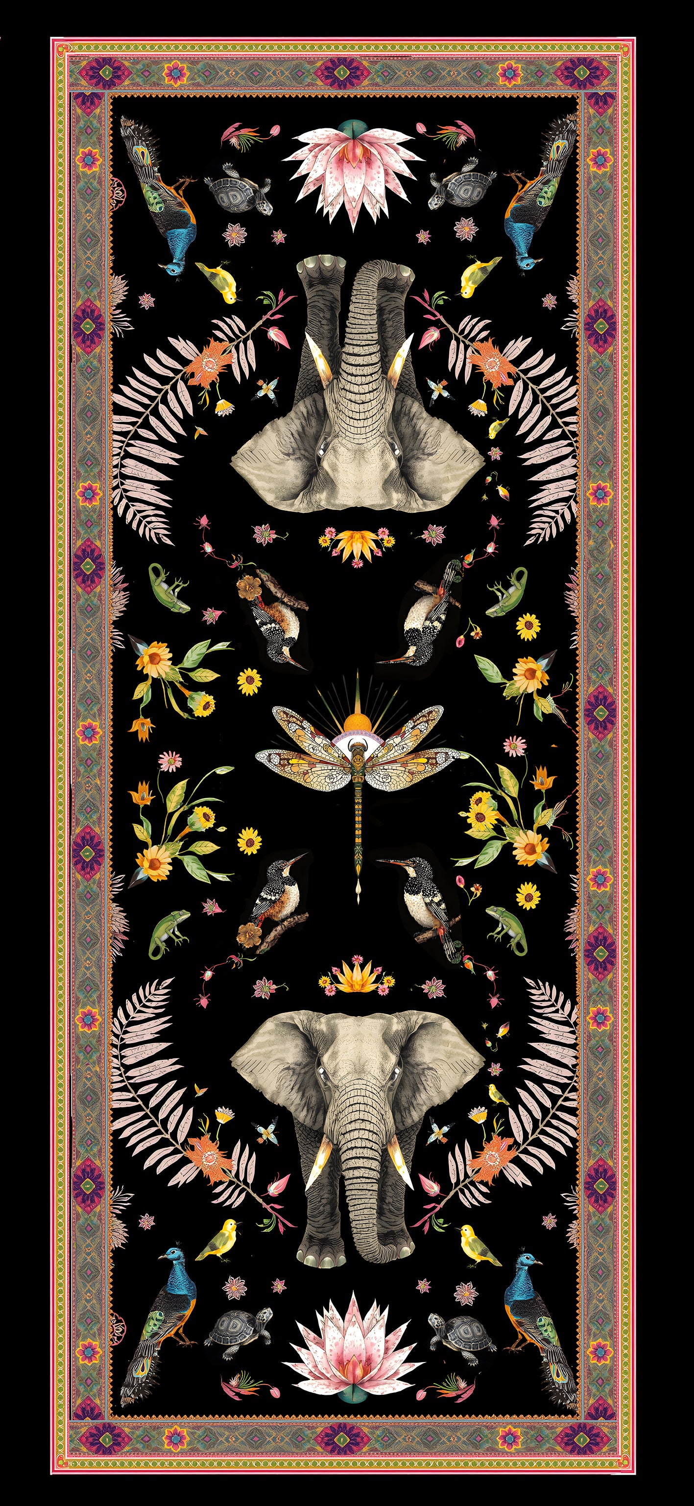 Elephant Duo Tablecloth