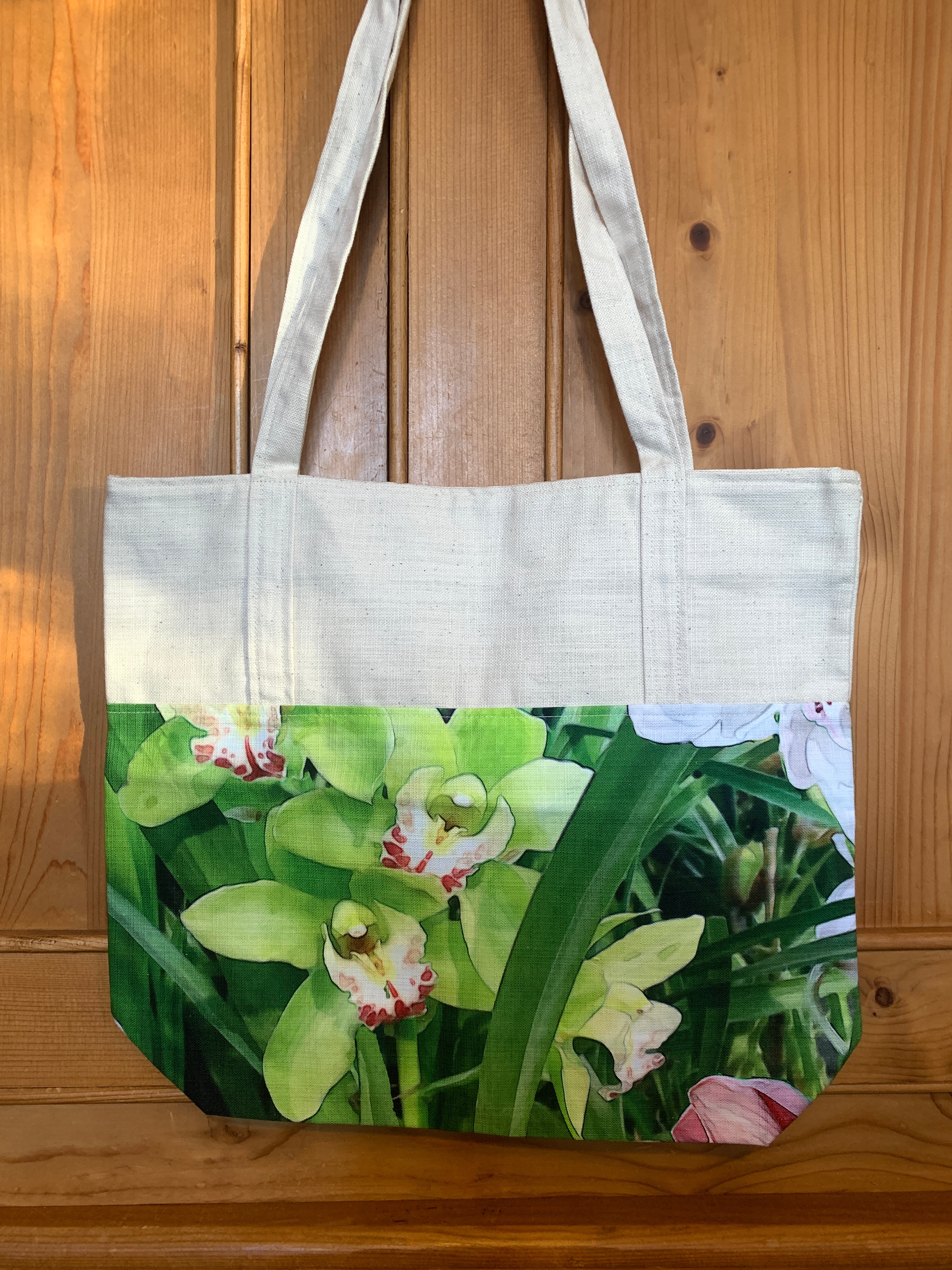 Tote in Orchid Green